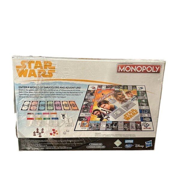 Monopoly Star Wars SOLO A Star Wars‎ Story Board Game 2017 NEW - Picture 2 of 6